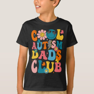Camiseta Groovy Guay Autism Dads Club Autism Awareness Son