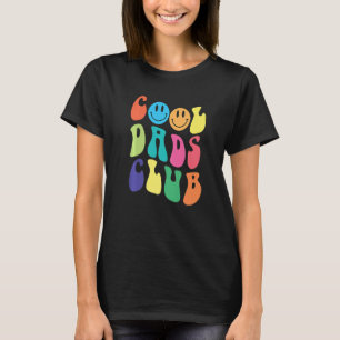 Camiseta Groovy Guay Dads Club sonríe el colorido día del p