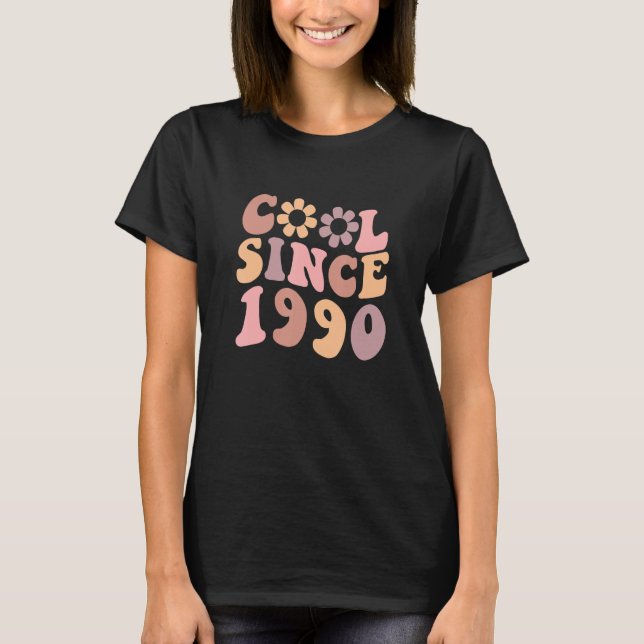 Camiseta Groovy Guay desde 1990 32 años (Anverso)