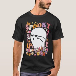 Camiseta groovy Halloween jardín de infancia Halloween espe