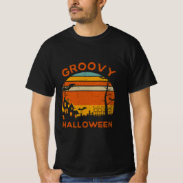 Camiseta "Groovy Halloween Vibes - Edición limitada Tee
