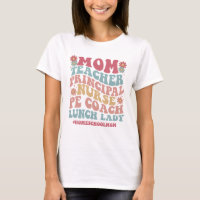 Groovy Keep Homeschool Weird Shirt, mamá de CC
