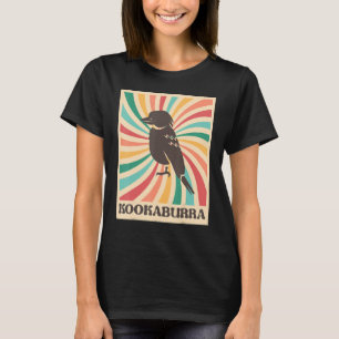 Camiseta Groovy Kookaburra Estilo Retro Animal