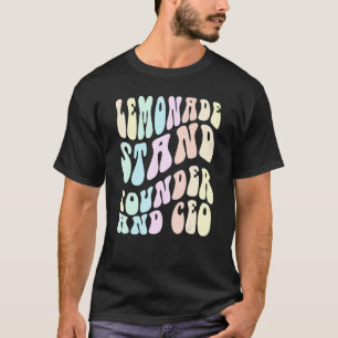 Camiseta Groovy LEMONADE FUNDADOR Y CEO Bosque en Trai