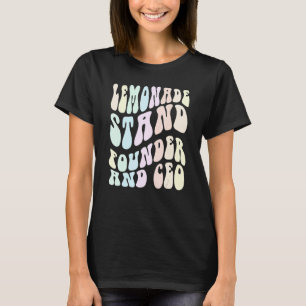 Camiseta Groovy LEMONADE FUNDADOR Y CEO Bosque en Trai
