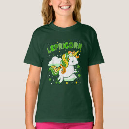 Camiseta Groovy Lepricorn Unicorn Saint Patricks Day