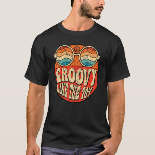 Camiseta Groovy Like The 70s Estética Nostalgia Ret de los 