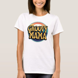 Camiseta Groovy Mama
