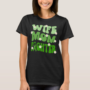 Camiseta groovy mamá esposa luchadora conciencia de parális
