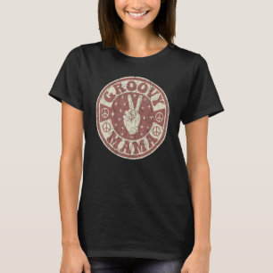 Camiseta Groovy Mama Estética de los 70 Nostalgia Retro de