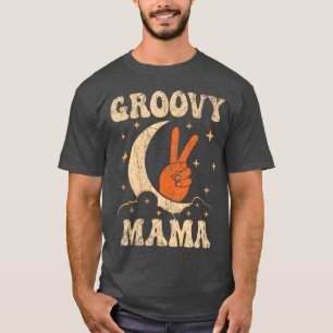 Camiseta Groovy Mama Estética Nostalgia 70 1970 s amiga