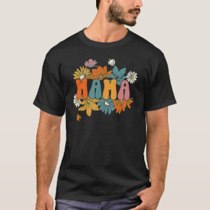 Camiseta Groovy Mama One Agradecimiento Mamá Acción de Grac