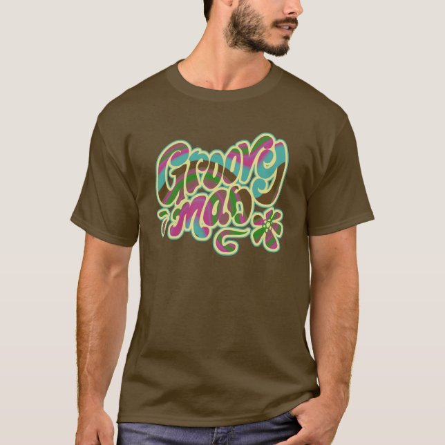 Camiseta Groovy Man (Anverso)