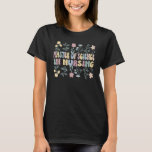 Camiseta Groovy Master Of Science In Enfermería Flowers<br><div class="desc">Groovy Master En Ciencias En Flores De Enfermería.</div>