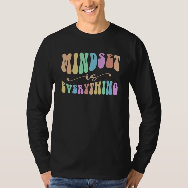 Camiseta Groovy MINDSET EVERYTHING Future Millionaire in Tr (Anverso)