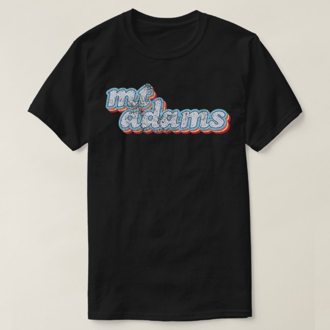 Camiseta Groovy Mount Adams  (Diseño del anverso)
