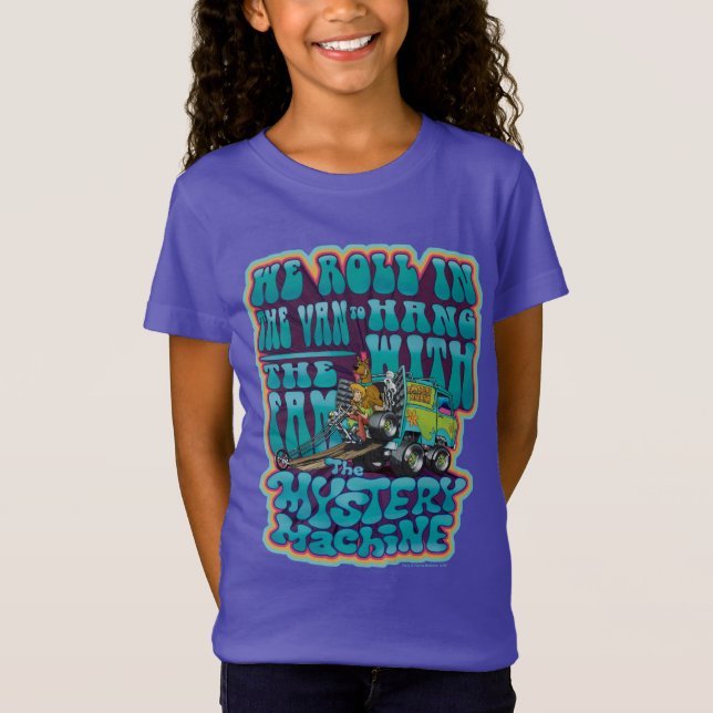 Camiseta Groovy Mystery Machine Fam Graphic (Anverso)