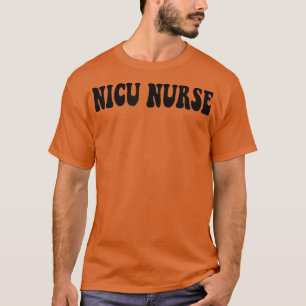 Camiseta Groovy Nicu Nurse Life Nicu Nurse Fall Autumn Than
