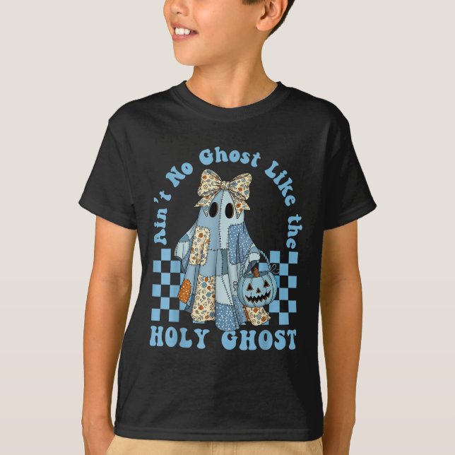Camiseta Groovy no es un fantasma como el Santo Fantasma Cr (Anverso)