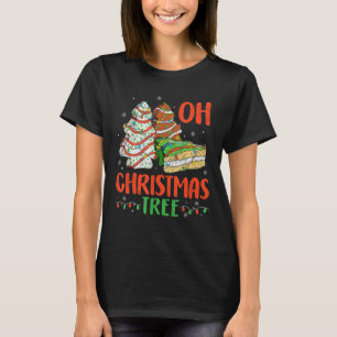 Camiseta Groovy Oh Cakes de Árbol de Navidad Debbie Becky J