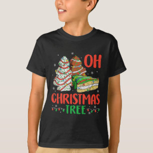 Camiseta Groovy Oh Cakes de Árbol de Navidad Debbie Becky J