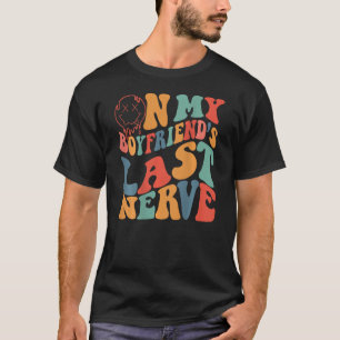 Camiseta Groovy on the Last Nerve Funny Parple (
