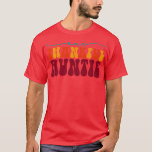 Camiseta Groovy One Agradecida tía Hola Caída Vibes Gracias
