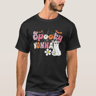 Camiseta Groovy One Spookoky Nonna Mama Grandma Witch Mom H