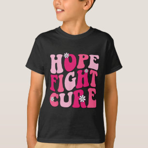 Camiseta Groovy Pink Hope lucha por curar la prevención del