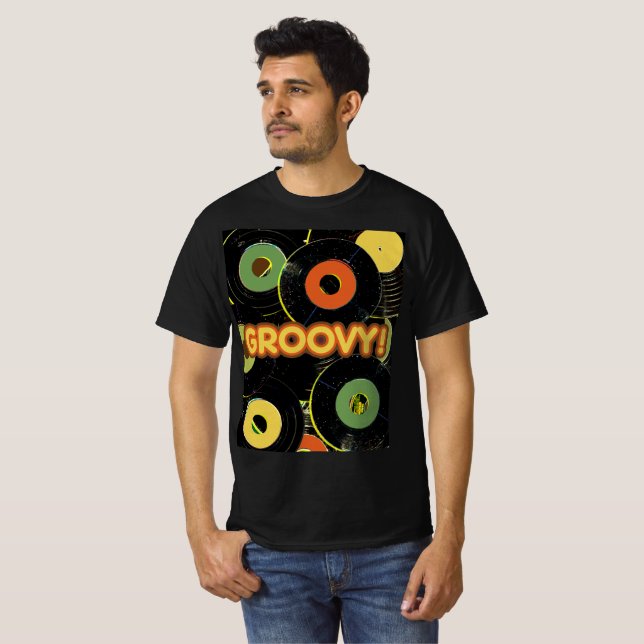 Camiseta Groovy Records (Anverso completo)