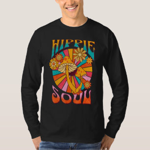 Camiseta Groovy Retro 60s 70s Alma Hippie Hippie