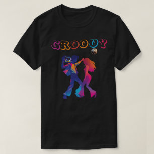 Camiseta Groovy Retro Disco Style