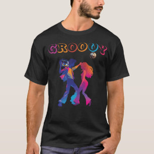 Camiseta Groovy Retro Disco Style
