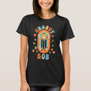 Camiseta Groovy Retro Groovy Bob Groovy Partido de Cumpleañ