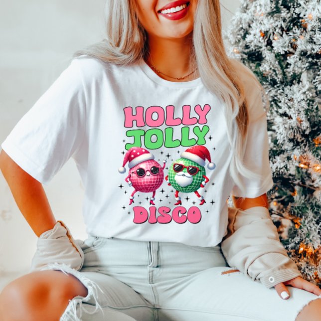 Camiseta Groovy Retro Navidades Disco T-Shirt (Subido por el creador)