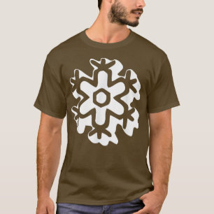 Camiseta Groovy retro Snowflake 531