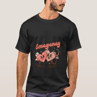 Camiseta Groovy Sala de Emergencias Enfermera Squad Valenti