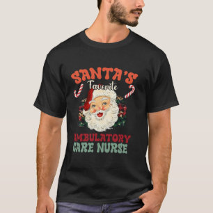 Camiseta Groovy Santas Enfermero Ambulatorio Favorito Chris