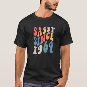 Camiseta Groovy Sassy desde 1964 Partido de Cumpleaños de l