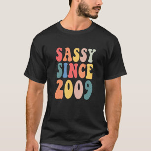 Camiseta Groovy Sassy desde 2009 2009 Partido de Cumpleaños