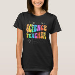 Camiseta Groovy SCIENCE TEACHER Technology Squad<br><div class="desc">Maestra en Tecnología Groovy SCIENCE PROFESIONAL.</div>