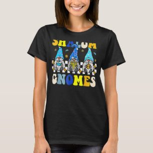 Camiseta Groovy Shalom Gnomes Jew Hanukkah Pajamas Chanuka