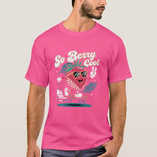 Camiseta Groovy So Berry Guay Fruit Lover Strawberry Season