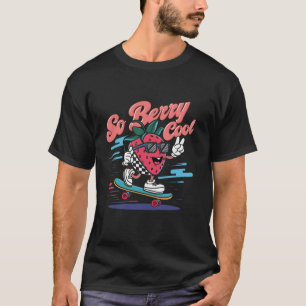 Camiseta Groovy So Berry Guay Fruit Lover Strawberry Season