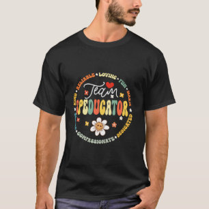 Camiseta Groovy SPED profesora equipo de profesores pedagog