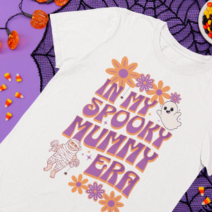 Camiseta Groovy Spooky Mummy Era Retro Halloween