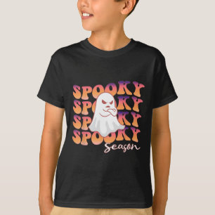 Camiseta Groovy Spooky Season algo de Halloween boom