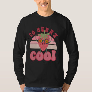 Camiseta Groovy Strawberry tan Berry Guay Fruit Lover Kid