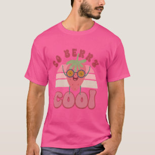 Camiseta Groovy Strawberry tan Berry Guay Fruit Lover Kid