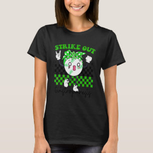 Camiseta Groovy Strike Out Gastroparesis Concienciación Béi